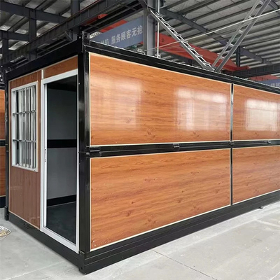 Anti-roest vuurvaste prefab vouwbare container huis gemakkelijk te installeren