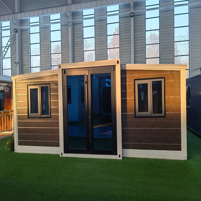 2 slaapkamers 20ft uitbreidbaar containerhuis met kosteneffectieve gemakken