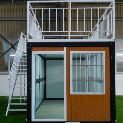Makkelijke installatie Verhuisbare woning Prefab Containerhuis 20FT 40FT Prefab Uitvouwbare Containerhuizen