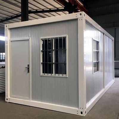 Modulaire prefab Flat Pack Homes Staalconstructie voor huis Office Kiosk Shop