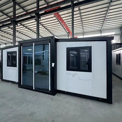 Uitbreidbare modulaire containerhuizen 2 slaapkamers 20ft containerhuis