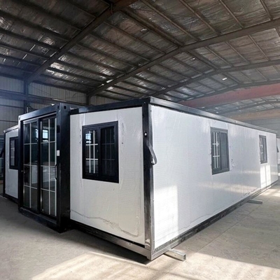 duurzaam 3 slaapkamers Mobiele uitbreidbare prefab huis staalstructuur Modulaire uitbreidbare huizen