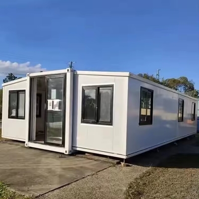 Uitbreidbare 3 bedden Container Huis waterdicht met 74m2 Voor gezinswonen