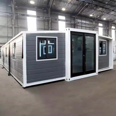 Prefab Container Huis Mobiele 3 slaapkamers Container Huis brandwerend Met Sandwich Panel