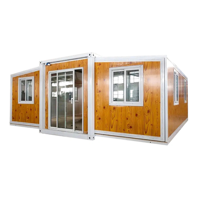 3 slaapkamer mobiel Modern geprefabriceerd uitbreidbaar containerhuis Aluminium-gelegeerd raam
