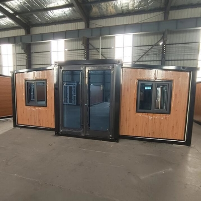Verplaatsbaar Prefab Containerhuis Uitbreidbaar 2 slaapkamers Prefab Containerhuizen