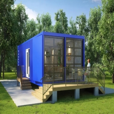 Vaste assemblage van prefab modulaire draagbare kantoorgebouwen 40ft Flat Pack Container Houses