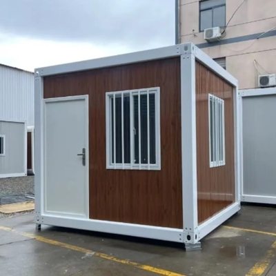 Makkelijk te bouwen geprefabriceerde modulaire winddichte kleine platte containerhuis