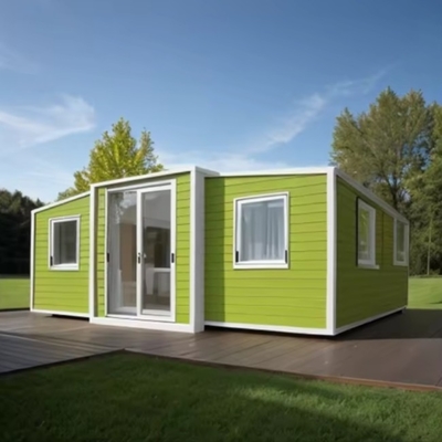 20 voet Draagbaar Waterdicht Antiseismisch Twee slaapkamers Containerhuis Opvouwbaar Containerhuis
