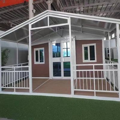 Luxe uitbreidbare prefab Containerhuis Klasse A Brandwerend 50 mm/75 mm EPS dak