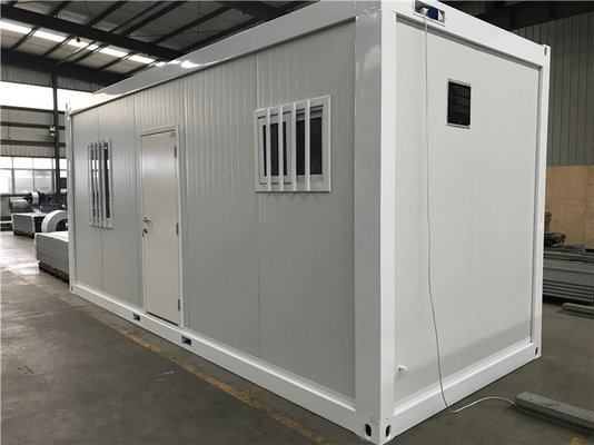 20ft 40ft Flat Pack Container House Makkelijk te monteren Lichte stalen structuur voor opslag wonen
