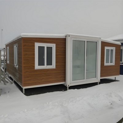 20ft uitbreidbaar 2 slaapkamers Containerhuis aangepast voor een woonhuis