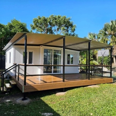 20FT 40FT Prefab Uitbreidbaar Huis / Luxe Container Huizen Kantoorgebouw Q235 Q345B