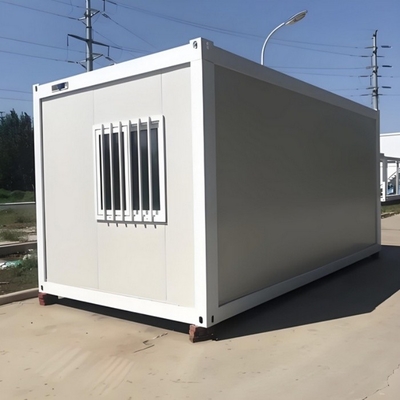 Moderne Z-type gegalvaniseerd staal frame Custom Shipping Container House worden herhaaldelijk gevouwen