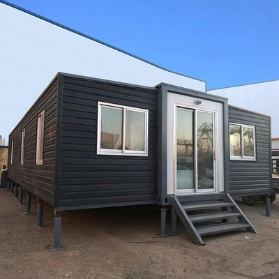 Q235 staal frame uitbreidbaar container huis met 2/3 slaapkamer luxe villa's hotel huis te koop