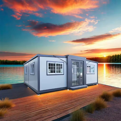 3 slaapkamers uitbreidbaar mobiel containerhuis opvouwbaar en draagbaar huis