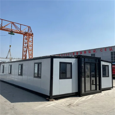 40 voet 3 slaapkamer Prefab mobiele uitbreidbare container huis persoonlijk appartement