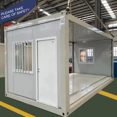 Fabriek Prefabricatie Snel bouwen Veilig Sterk Z-vormig vouwcontainerhuis