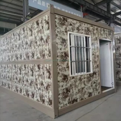 Gemakkelijk te installeren Prefab mobiele draagbare opvouwbare containerhuis
