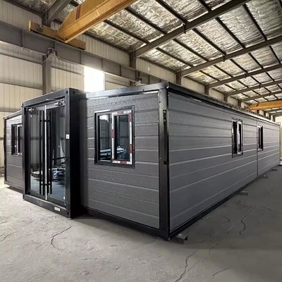 Uitbreidbaar prefab scheepvaartcontainerhuis 3 slaapkamers huizen