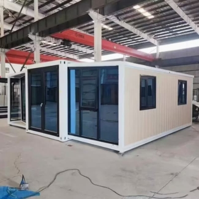20ft aardbevingsbestendig uitbreidbaar containerhuis met badkamer