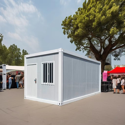 Afneembaar 20ft 40ft Containerhuis Modulair Afneembaar Container Huis Draagbaar Prefabricated